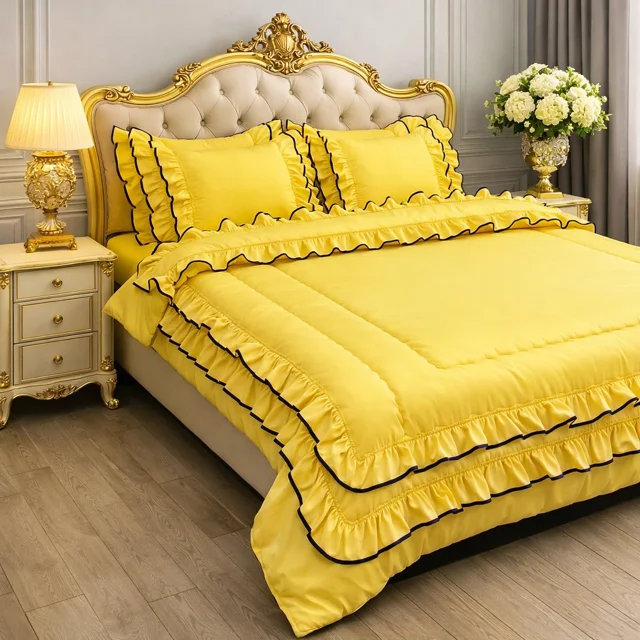 روتختی دو نفره میکرو چین دار Leniva