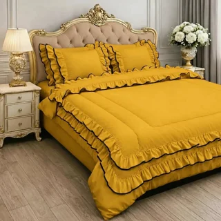 روتختی دو نفره میکرو چین دار Leniva
