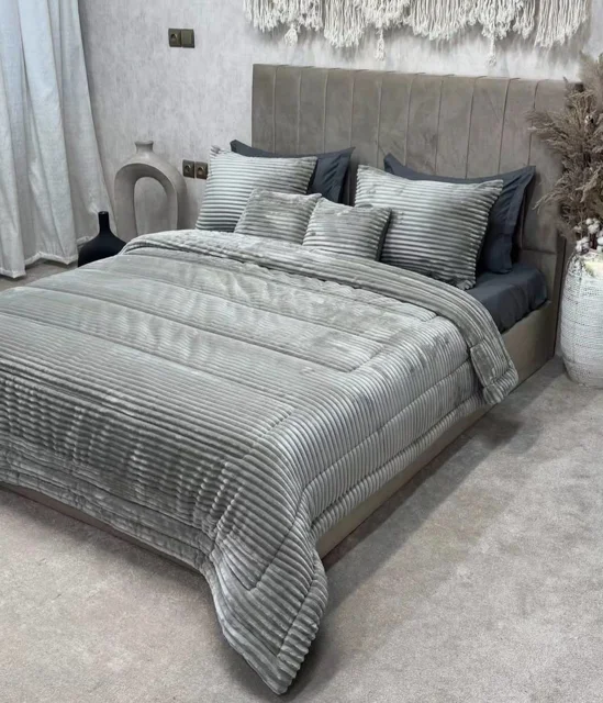 روتختی دونفره مخمل کبریتی 8 تکه